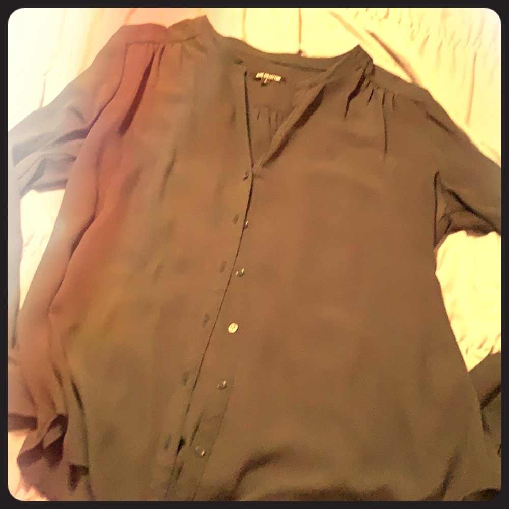 Alice Collection, OLIVE GREEN, Button down blouse